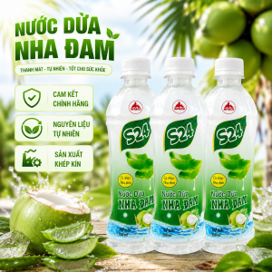 Nước dừa nha đam S24 Mihaco chai 500ml